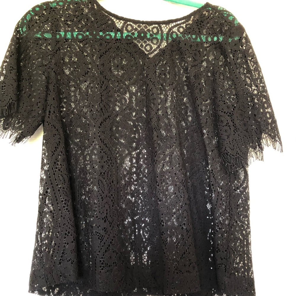 Black Lace Top
